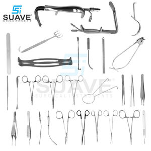 SUAVE INSTRUMENTS DE SURGICAL Ensemble de 21 instruments chirurgicaux en acier inoxydable de haute qualité Source d'alimentation manuelle Matière plastique - Product Image 3