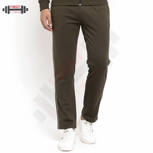 Survêtement pour homme en coton à manches longues, style streetwear, fermeture éclair, coupe confortable, deux pièces, couleur unie, survêtement de luxe pour homme - Product Image 6