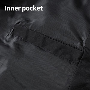 Chaqueta de Invierno Acolchada de Alta Calidad, Gruesa y Cálida, con Cuello Mao, de Poliéster/Algodón Ecológico, con Logotipo Personalizado OEM, para Unisex - Product Image 3