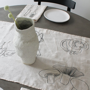 ผ้าปูโต๊ะผ้าคาดโต๊ะแบบทำมือสำหรับตกแต่งบ้านงานปาร์ตี้วันหยุดงาน OEM ใน Vie - Product Image 6