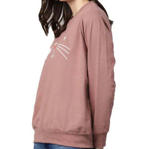 สเวตเตอร์ใหม่สำหรับผู้หญิงเสื้อผ้าเด็กผู้หญิงผ้าฝ้าย100% ระบายอากาศได้ดีป้องกันรอยยับสำหรับฤดูหนาวฤดูใบไม้ร่วง - Product Image 6