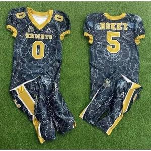 Diseña Tu Propio Uniforme de Fútbol Americano Personalizado, con Transferencia de Calor Completa, Transpirable, de Secado Rápido, con Costuras en Sarga - Product Image 2