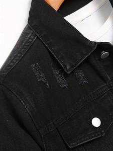 Nueva colección de chaqueta de mezclilla de estilo callejero a la moda para hombre con bolsillos, abrigo cómodo y elegante para hombre para ropa de primavera y otoño - Product Image 5