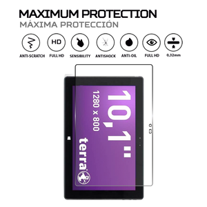 Protecteur d'écran antichoc pour tablette Terra Pad 1060, protection améliorée - Product Image 2