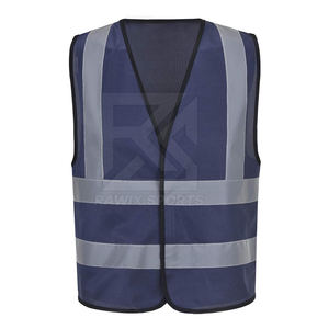 Chaleco de trabajo de precio barato hecho a medida, chaleco de trabajo impreso con logotipo personalizado para venta en línea - Product Image 1