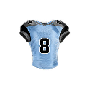 Uniforme de fútbol americano de manga corta de alta calidad para adultos Ropa de equipo transpirable de talla grande con MOQ bajo - Product Image 6