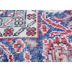 Alfombra de Lana Anudada a Mano Estilo Vintage, Medallón Rojo Naranja Clásico para Sala de Estar, Pasillo, Diseño Rectangular Abstracto para Adolescentes - Product Image 3