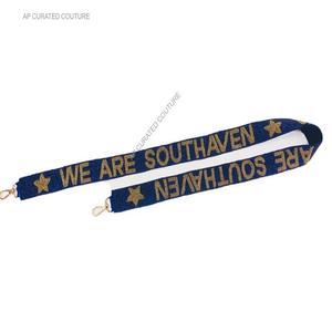 Sacs à main élégants faits à la main avec perles et paillettes, bandoulières pour femmes, designs personnalisés, accessoires pour les jours de match des équipes - Product Image 6