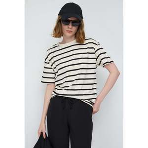 เสื้อยืดลายทางแบบพื้นฐาน - Product Image 1