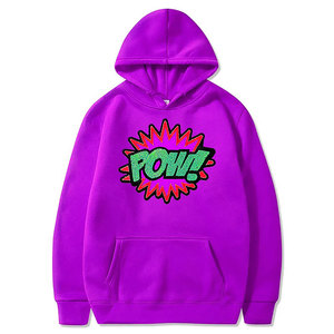 OEM sudaderas con capucha y sudaderas para hombre de talla grande francés Terry Chenille bordado Sudadera con capucha de lana con logotipo personalizado logotipo personalizable - Product Image 4