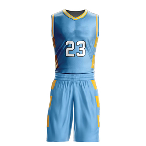 ชุดบาสเก็ตบอลแบบแห้งเร็ว ระบายอากาศได้ดี สำหรับทุกเพศ  ไซส์พลัส  พร้อมสกรีนชื่อทีมและหมายเลข  ผลิตจากโพลีเอสเตอร์ 100% - Product Image 4