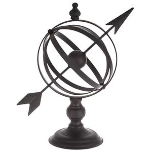 Globe en aluminium moulé à la main couleur or pour la maison Table bureau ornements cadeau de noël bureau et décoration de la maison - Product Image 3