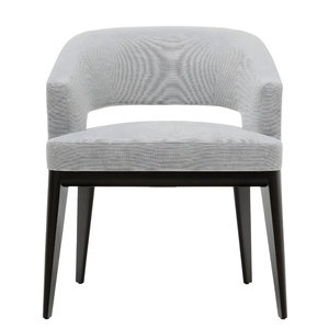 Timeless Modern Luxury Dining <b>Chair</b> Dark Cocoa Finish <b>Upholstered</b> Contemporary Design Wood Frame Home Apartment Hotel Restaurant - Product Image 4