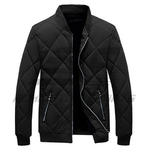 New Design Style Men Bomber Jacket Hot Sale | High Quality Winter Jacket Custom Men's Bomber Jacket | <b>Quilted</b> Bomber Jacket - Product Image 4
