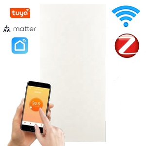 Panneau chauffant infrarouge IR, plaque en carbone maillée, 800W, économie d'énergie, chauffage infrarouge lointain intelligent, montage au plafond ou au mur, télécommande - Product Image 1