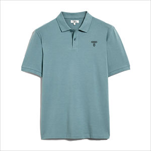 Camisa deportiva informal de golf para hombre al por mayor, camisa tejida de secado rápido, talla grande, estampado personalizado, estilo sólido, precio económico - Product Image 2