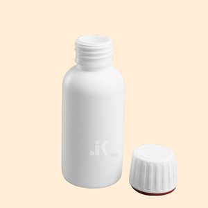 Botella de jarabe de HDPE DE FÁBRICA DE Vietnam 90 ml con tapa de garantía Blanco buena calidad OEM ODM Servicio Mejor calidad M0306 - Product Image 1