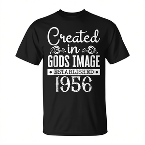 Camiseta sin Mangas Cristiana 'Creado en la Imagen de Dios', Diseño Promocional, Fundada en 1956 - Product Image 2