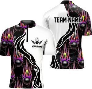 Maillots de bowling unisexes avec conception personnalisée OEM vêtements de sport en gros d'usine pour les joueurs de ligue - Product Image 4