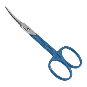 Ciseaux à cuticules pour ongles, acier métallique tranchant, lames droites et fines, ciseaux de beauté pour salon de manucure - Product Image 3