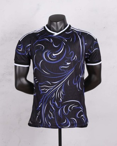 Maillot de football du Tournoi Mondial 2026 Noir/Bleu Numéro 10 Version Élite Équipe Nationale T-shirt de Supporter Équipement Sportif - Product Image 1