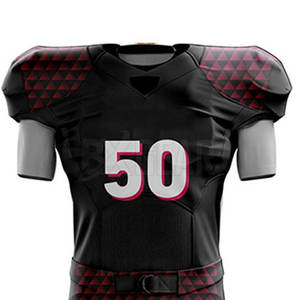 Uniforme de football américain avec tissu en maille respirante léger et durable adapté à l'entraînement - Product Image 3