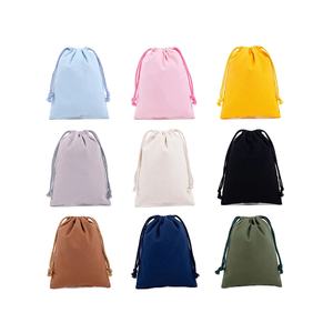 Petits sacs-cadeaux en coton durables et écologiques disponibles dans toutes les couleurs-recyclables pour le shopping ou comme cadeaux personnalisés - Product Image 2