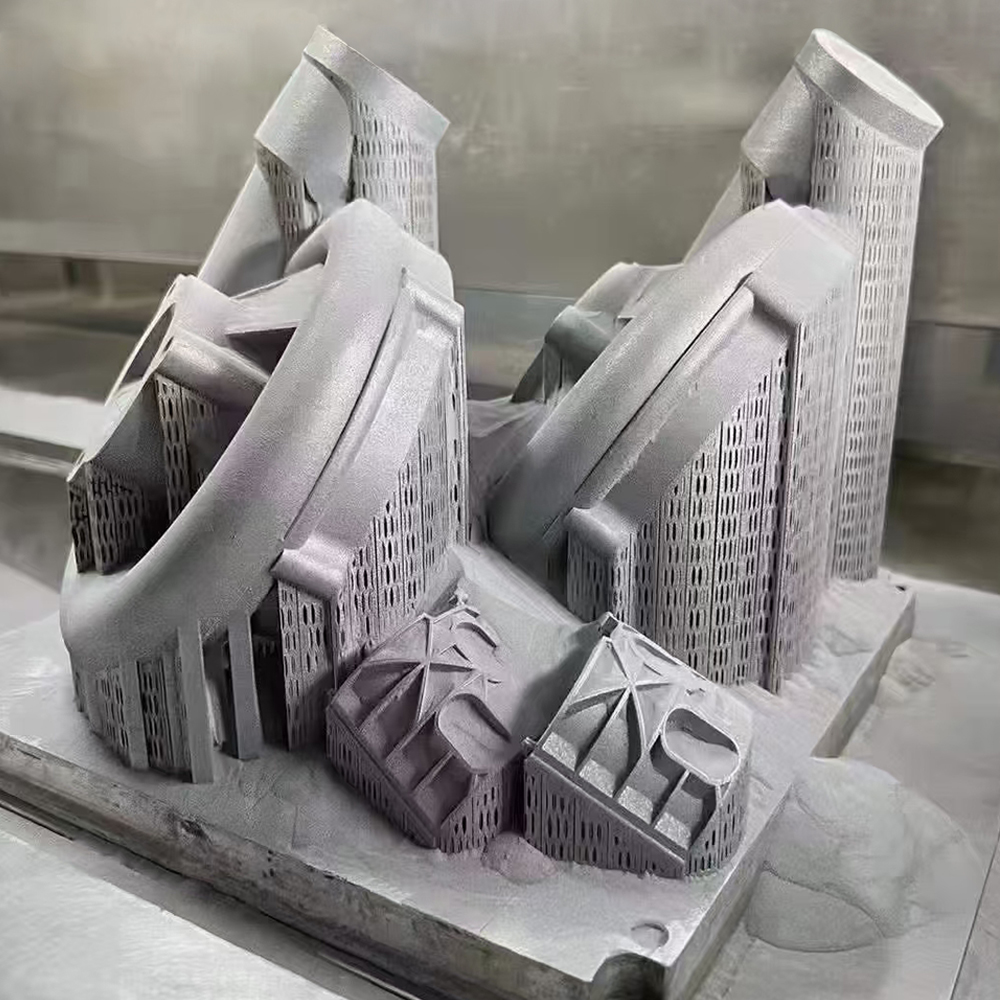 Высокоточная металлическая 3D-печать, нержавеющая сталь, алюминий, титан-3D-модель нового поколения
