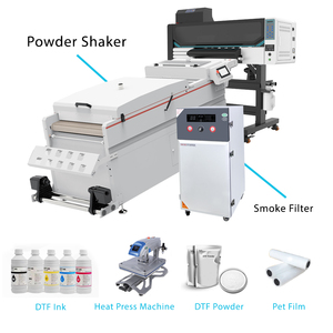 Vente directe d'usine 600mm presse à chaud numérique automatique A3 <span class=keywords><strong>imprimante</strong></span> DTF avec encre pigmentée et Double têtes pour l'impression de t-shirts - Product Image 2