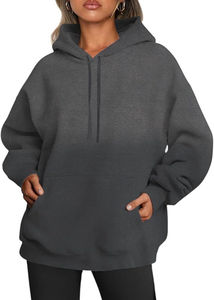 2024 New Vintage <b>Hoodies</b> Baggy Acid Wash Hooded Sweatshirt Pockets <b>Trendy</b> Streetwear Hoodie for Women cotton hoodie - Product Image 3