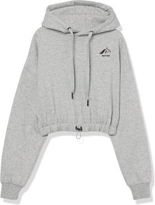 Factory Price Ladies Long Sleeve Pullover Cotton <b>Sublimation</b> <b>Hoodies</b> OEM Custom Crop Top Winter Printed Woven Fabric Wholesale - Product Image 6