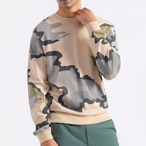 Vente directe usine – Nouveau style de sweat-shirt pour homme en coton et polyester, logo personnalisé, vêtements de sport écologiques pour l'automne, pas cher - Product Image 1