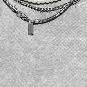 เสื้อยืดผู้ชายคุณภาพสูง ผ้าฝ้าย 100% ล้างสีแบบแอซิดวอช สไตล์วินเทจ แบบเรียบๆ สวมใส่สบาย สตรีทแฟชั่น เนื้อผ้าฟลีซ แห้งเร็ว ระบายอากาศได้ดี - Product Image 5