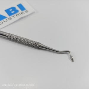 Juego de espátula dental manual chapada en titanio Equipo de Cirugía de acero inoxidable para limpieza y llenado de dientes - Product Image 3