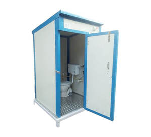 Toilettes portables préfabriquées, salle de bain mobile avec réservoir de déchets, étanche, pour événements extérieurs et camping - Product Image 2