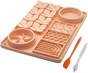 Wholesale <b>Silicone</b> Dog Feeding Licking <b>Mat</b> BPA Free Non Slip Pad Dishwasher Safe Slow Feeder Calming Solution for Pets - Product Image 1