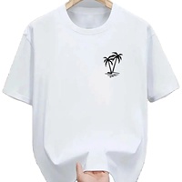 T-shirt court décontracté pour homme, en coton/polyester, couleur unie, écologique, respirant, séchage rapide, personnalisable, tendance, coupe ample