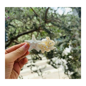 Trendy Real Seashell <b>Clips</b> for Coastal Weddings, Mermaid Themes, or Tropical Resort Hairstyles - Product Image 6