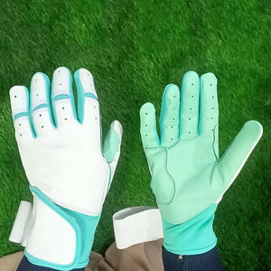 Guantes de bateo de béisbol Poliéster/Cuero de algodón Colores y tamaños personalizables Uso profesional SHINY HARRY SPORTS - Product Image 2