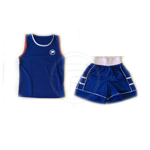 Uniforme de boxeo resistente hecho en fábrica, uniforme de boxeo a precio barato, uniforme de boxeo con logotipo personalizado - Product Image 2