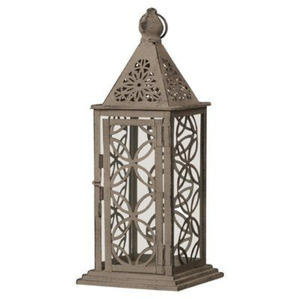 Prix de Vente Exceptionnels Lanterne à Bougie Suspendue Marocaine en Métal et Verre avec Finition Dorée pour la Décoration de la Maison, des Mariages et des Jardins - Product Image 2