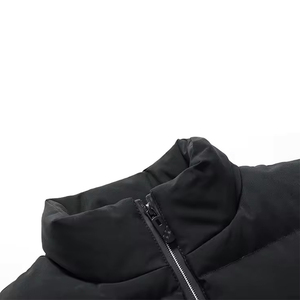 Top tendencia hombres puffer chaleco alto exigente Venta caliente mejor calidad logotipo personalizado material suave diseño Anti-encogimiento chaqueta de invierno - Product Image 4