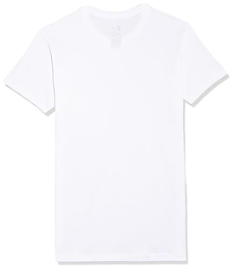 Fábrica al por mayor 230gsm 100% algodón esencial en blanco cuello redondo manga corta Camiseta para hombres Impresión de logotipo personalizado - Product Image 2