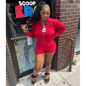 Conjuntos de ropa de salón para mujer, Color sólido, Yoga, Fitness, corto, 2 piezas, conjunto de Top corto para mujer, 2025, conjuntos informales de dos piezas - Product Image 3