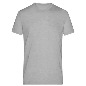 T-shirt personnalisé pour homme en tissu chiné pour la promotion de produits - Product Image 6