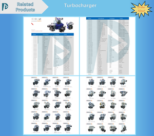 Repuestos para Excavadora HX35 H1C, Turbocompresor 3522778 para Motor Diésel 6BT - Product Image 3