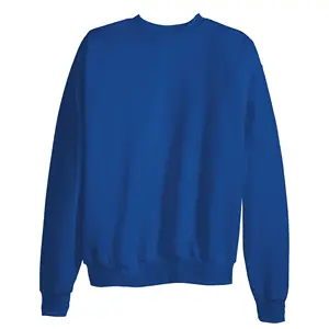 Wholesale 2024 New Unisex Fleece Crew Neck Sweatshirts Long Sleeve Men's Pullover Jersey Men Sweatshirt Without Hood