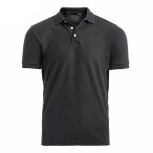 Mode porte personnalisé bonne conception 2025 personnalisé hommes haute qualité usine en gros hommes vêtements plaine hommes Polo T-shirt - Product Image 6