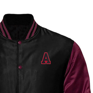 High Quality <b>Women</b> Satin Bomber <b>Jacket</b> Windbreaker <b>Lightweight</b> Shiny <b>Jacket</b> With Custom Embroidery Logo - Product Image 4