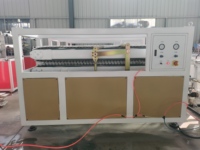 Panneau de plafond en PVC de haute qualité WPC PE panneau de revêtement de mur intérieur platelage profil de sol faisant des machines ligne d'extrusion